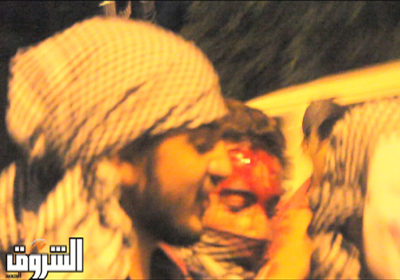 اشتباكات بين قوات الأمن والمتظاهرين أمام السفارة السورية بوسط القاهرة